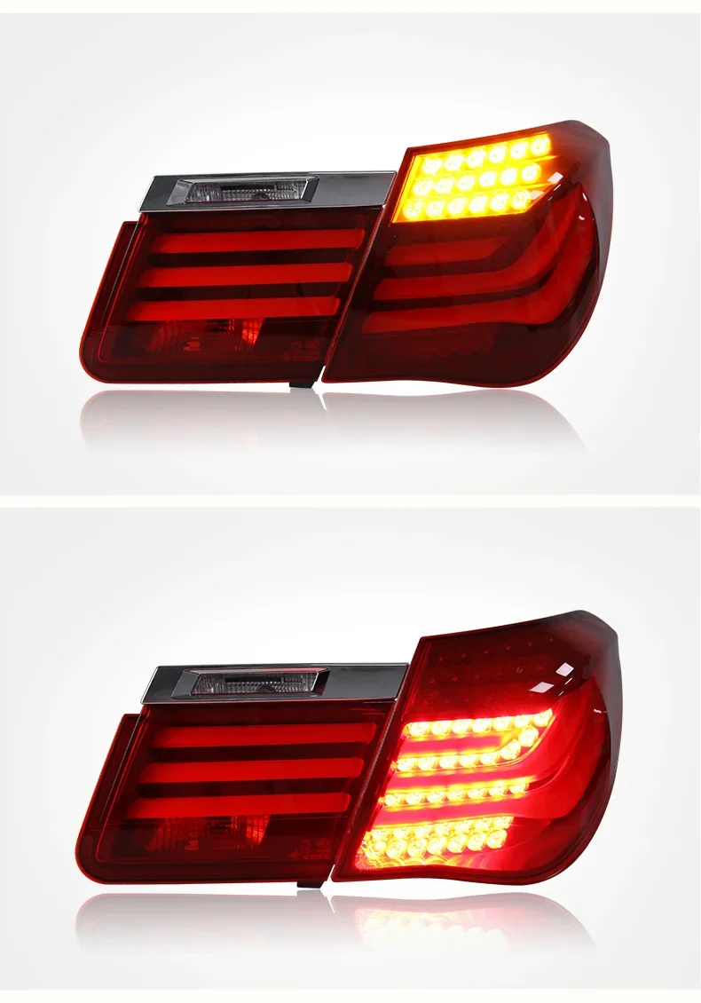 Car LED Rear Tail Light for BMW 7 series F02 730 740li 09-15 Brake driving Reverse Lamp Warning Turn Signal автомобильные товары