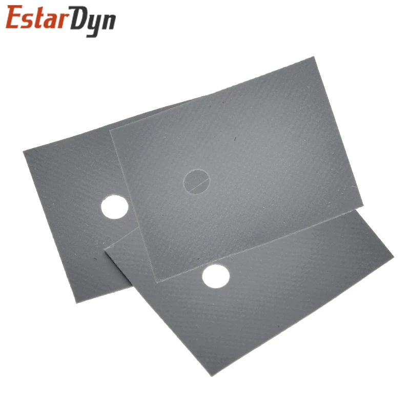 10pcs Large TO-3P TO-247 silicone sheet insulation pads silicone insulation film