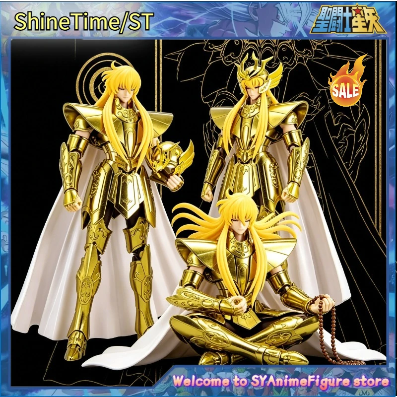 

Hot Selling ShineTime/ST Model Saint Seiya Lost Canvas LC Virgo Asmita Gold Saint Seiya Action Figure Toy Collection Gift