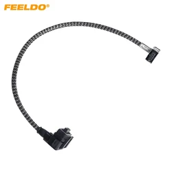 FEELDO Car HID Xenon Bulb Ballast High Voltage Wire Harness for D1S D1 D3 D3S Xenon Headlight Relay Cable Adapter