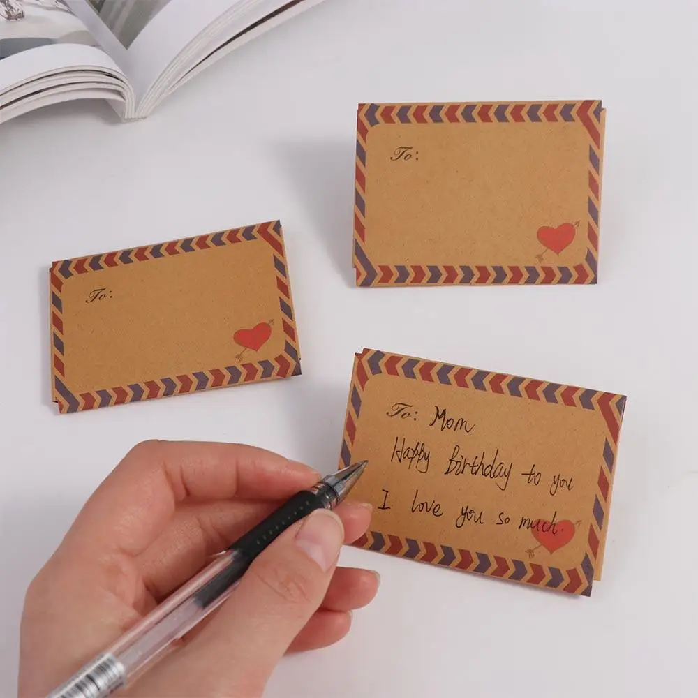 

Creative Student Stationery Kraft Paper Memo Pad Envelope Writing Pads Notepad