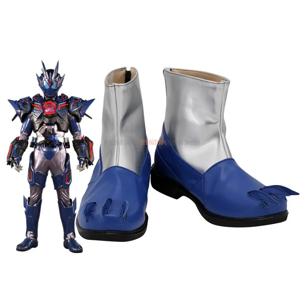 

Kamen Rider Vulcan Cosplay Boots Masked Rider Vulcan Leather Shoes Cosplay Custom Made Any Size