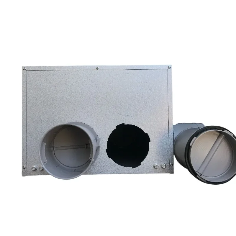 Corrugated pipe, connecting fresh air system pipe fittings, aluminum zinc steel air distribution box