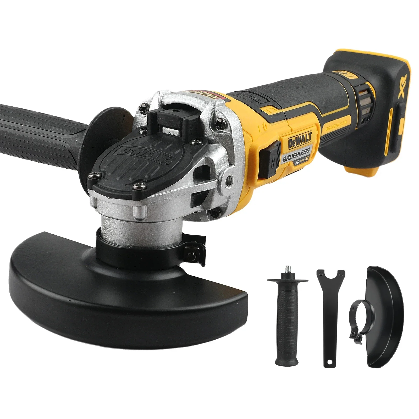 

DEWALT DCG405 125 мм 18 В литиевая батарея бесщеточная угловая шлифовальная машина с плоской головкой голый станок режущий станок