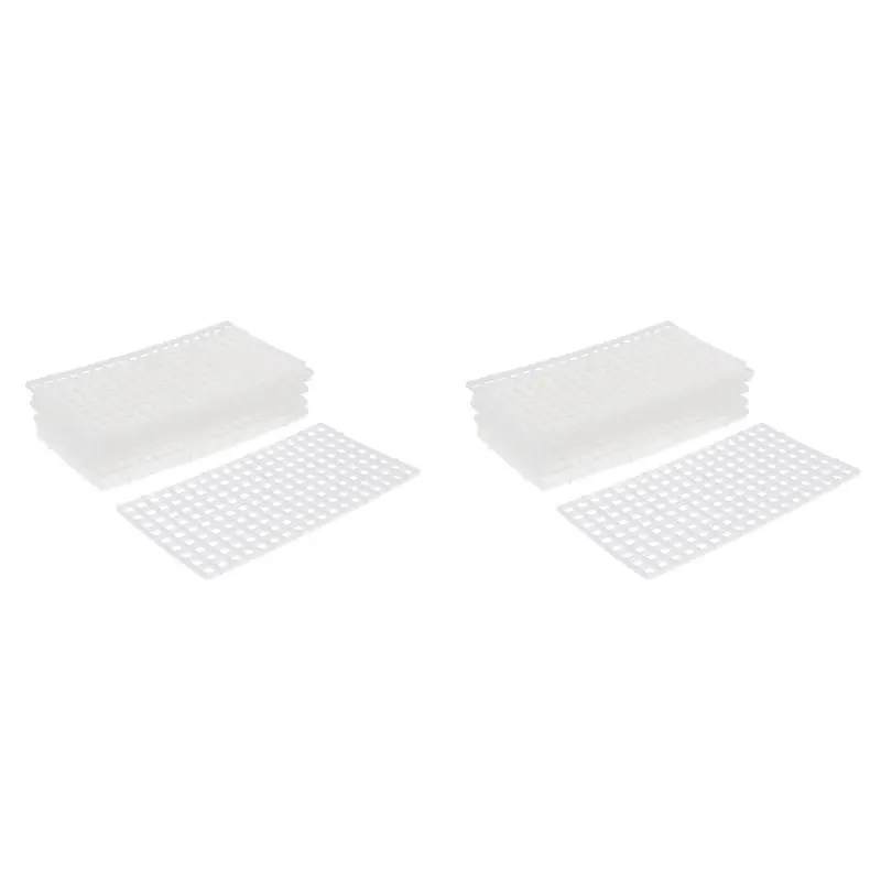 

20 шт. изолирующая пластина для аквариума, разделитель фильтра, патционная доска, сетка, пластиковая разделительная доска