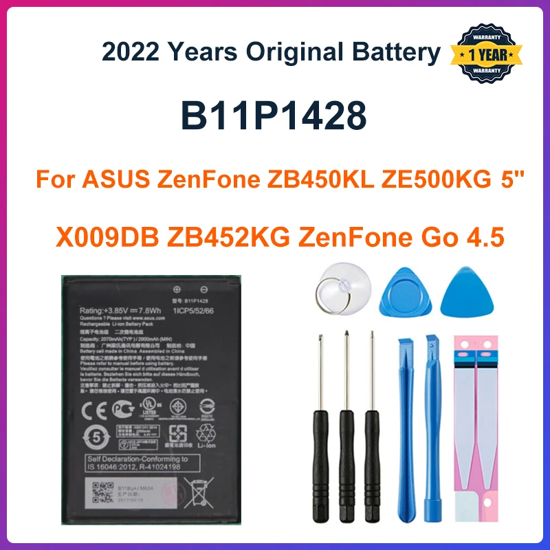 New Original Asus B11P1428 Battery For ASUS ZenFone ZB450KL ZE500KG 5