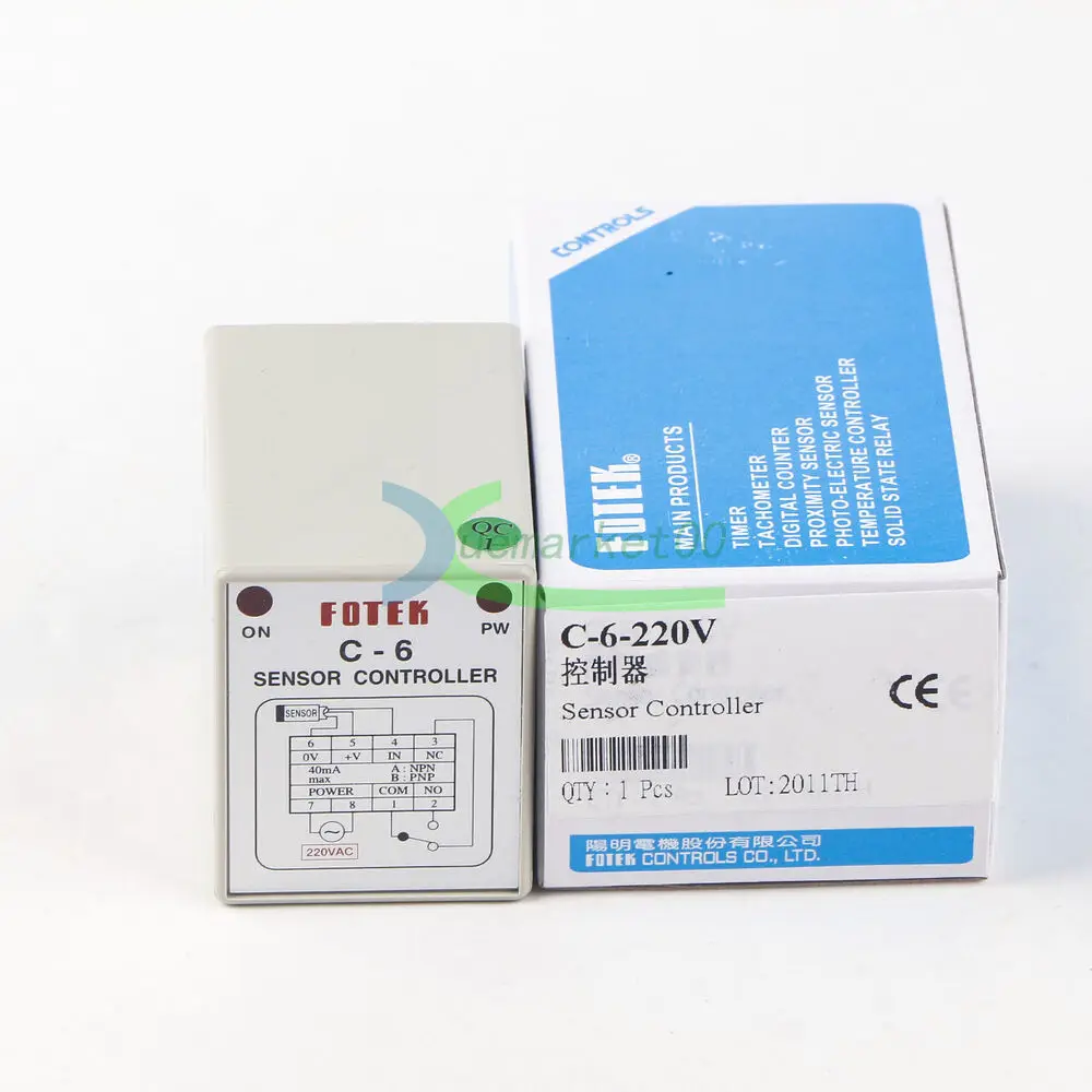 

1PCS FOTEK C-6 220V Sensor Controller