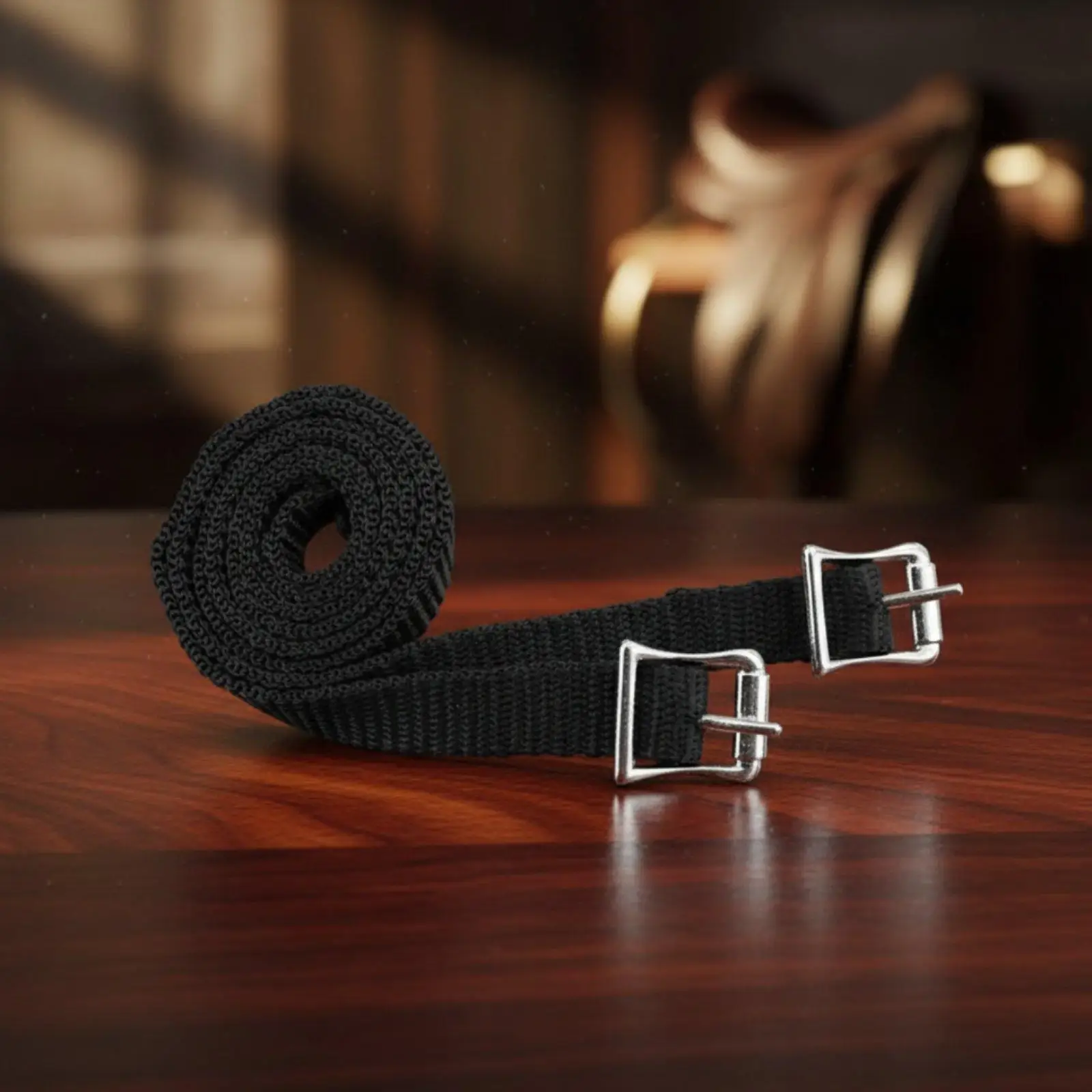 Secure Equestrian Spur Strap Alloy Buckle Polypropylene Material Accessories for Horse Riding Everyday Use