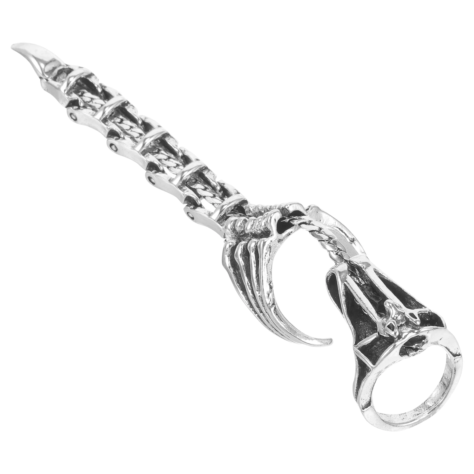 Men Rings Movable Scorpion Knuckle Joint Finger Hinged Activity Articulated Full Open Man