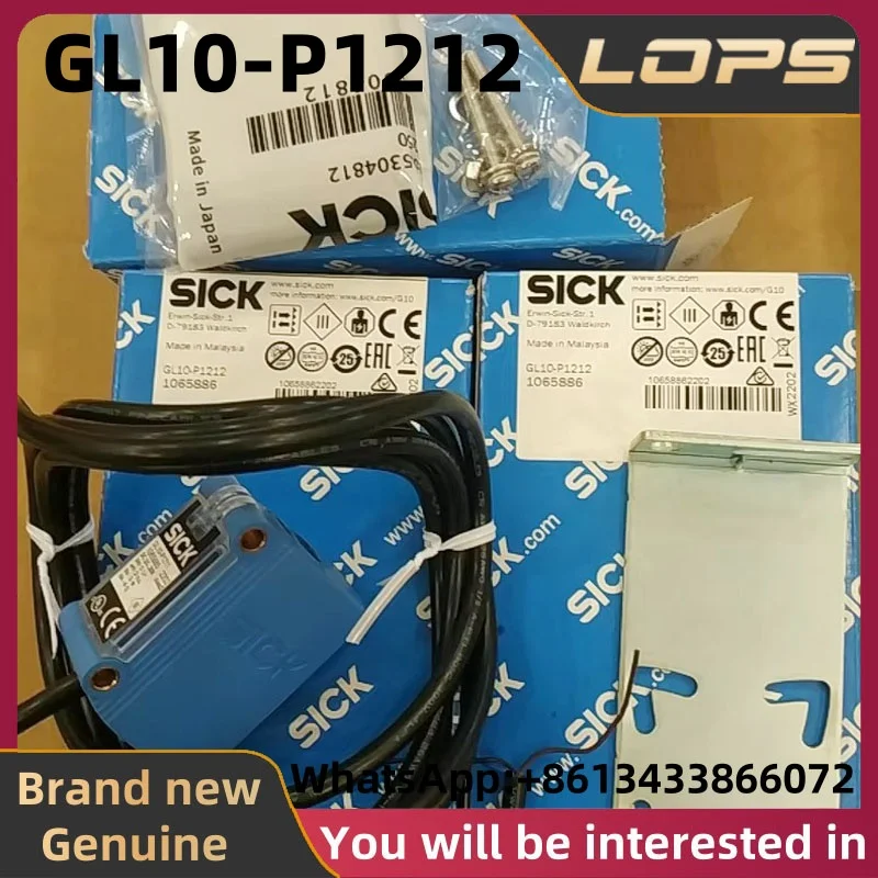

GL10-P1212 Brand new original SICK Photoelectric switch sensor, large quantity in stock, welcome to consult