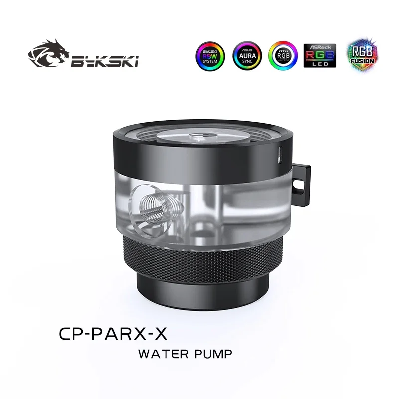 Bykski DDC Pompe Débit Maximum Lift 3 Mètres 330L/H Refroidisseur D'eau religions Soutien Chlorreservoir/PWM Contrôle De Vitesse CP-PARX-X