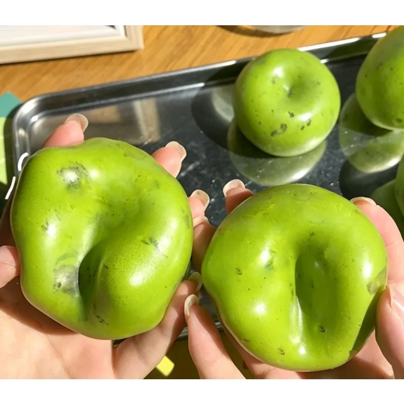 

Orange Slushy Squishy Toy Matcha Soft Slow Rebound Stress Relief Squeeze Toy Realistic Fruit Simulation Model Adult Gift