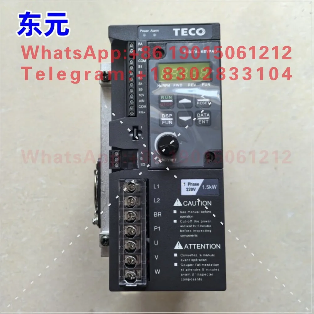 TECO Dongyuan Inverter S310-201 2P5 202-H1BC Single Phase 220V S310 + 401-H3BCDC