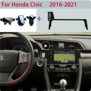 Unterstützung von Honda Civic Car Phone, 10. Generation, Infotainment FC-Bildschirm, fester Support, Basis-Ladegerät Support, 2016, 2017, 2018-2021 10 Hauptverkaufszellen Civil Support G10 - №7