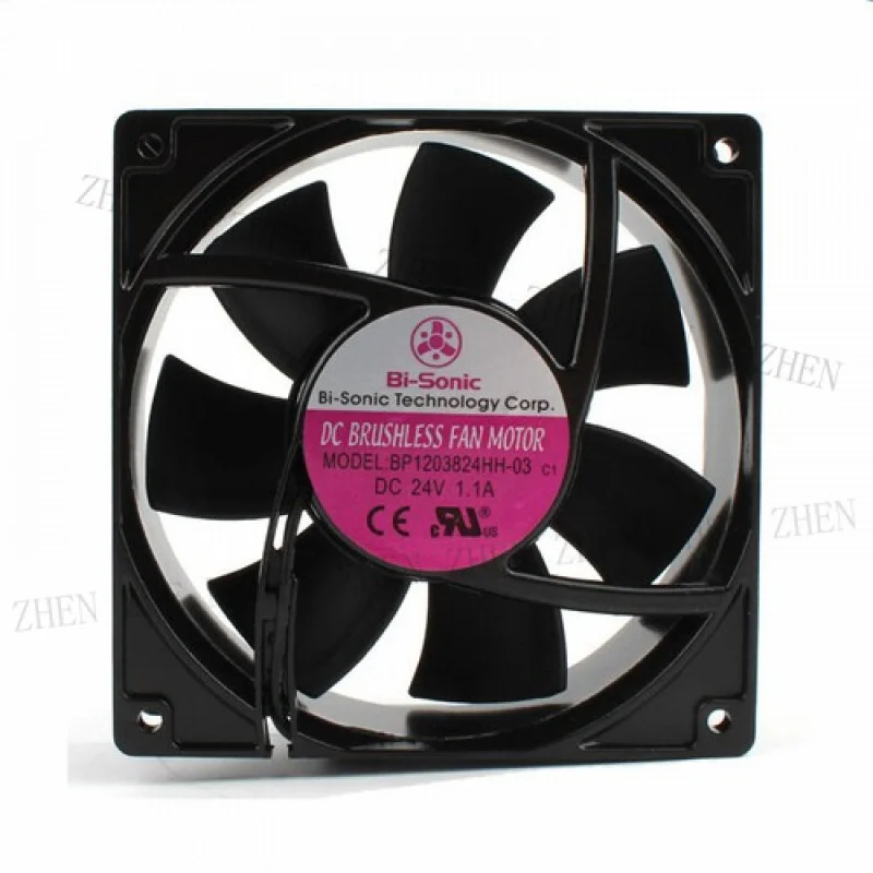

Y ДЛЯ Bi-sonic BP1203824HH-03 DC24V 1.1A Осевой вентилятор охлаждения