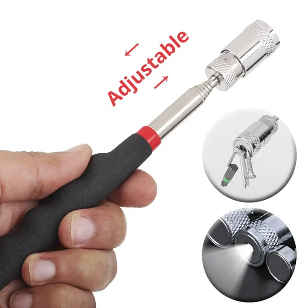 Mini Portable Telescopic Magnetic Magnet Pen Handy Tools Capacity For Picking Up Nut Bolt Extendable Pickup Rod Stick