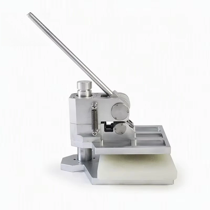 Paper Card Process Prototyping Tool 30mm Stroke High Precision Desktop Manual Die Cutting Machine