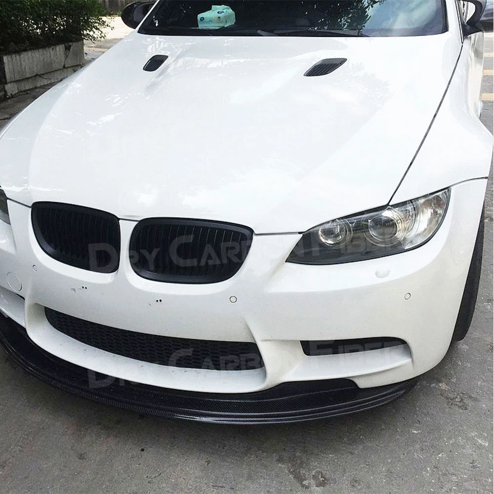 Carbon fiber/FRP front Bumper lip Spoiler for BMW 3 Series E90 E92 E93 M3 2009-2012 GT-S Style FRP Head Extension Chin Cover