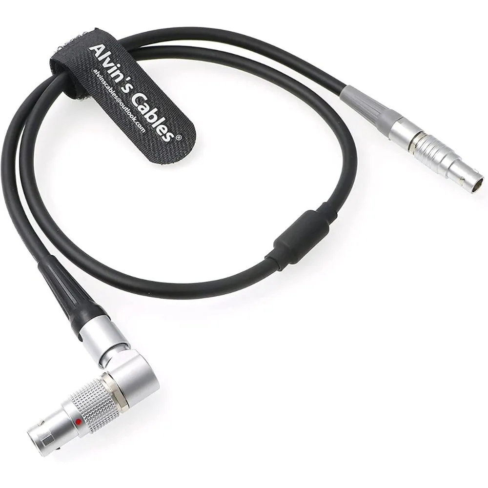 Cable CAM (7p)-EXT (6p) Rotatable Right Angle Plug for ARRI-cforce-RF Motor CAM 7-Pin to EXT Adjustable Right Angle 6-Pin Male