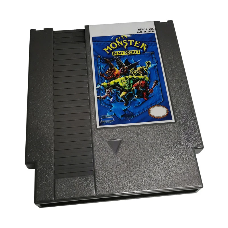 Monster in My Pocket NES For PAL and USA Version Famicom Game Console - 8 Bit 72 Pin Vidoe Game Cartridge