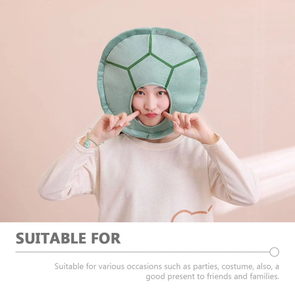 Sombrero para Selfie para fiesta de Cosplay, tocado de tortuga para niños, accesorios de actuación para fiesta, accesorio para fotografía, accesorio de disfraz novedoso, decoración