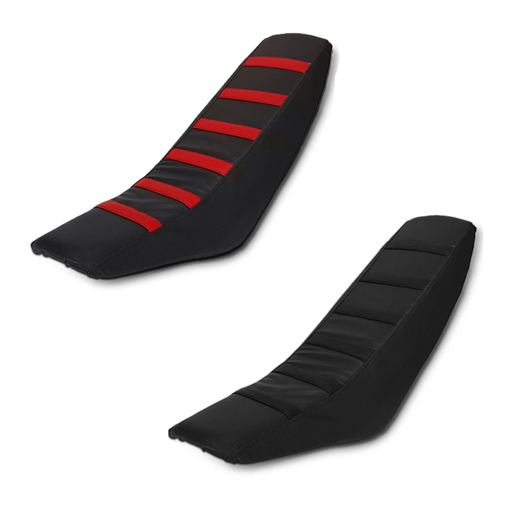 Motorcycle Universal Gripper Soft Seat Cover Black Red Blue For KTM EXC XC SX CR CRF YZ YZF WR WRF RMZ DRZ KX KXF KLX Dirt Bike image 6