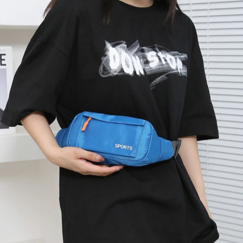 New Waist Pack Men's Large-capacity Waterproof Multi-function Wear-resistant Women's Sports Leisure Mobile Phone Crossbody Bag