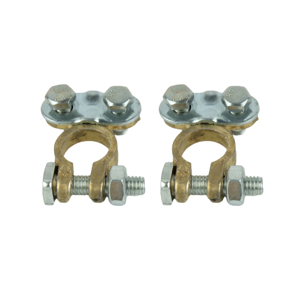 Connectors Battery Terminals Leisure 2Pcs Brass/Aluminium Campervan Caravan Fittings Parts Replacement Van 12V