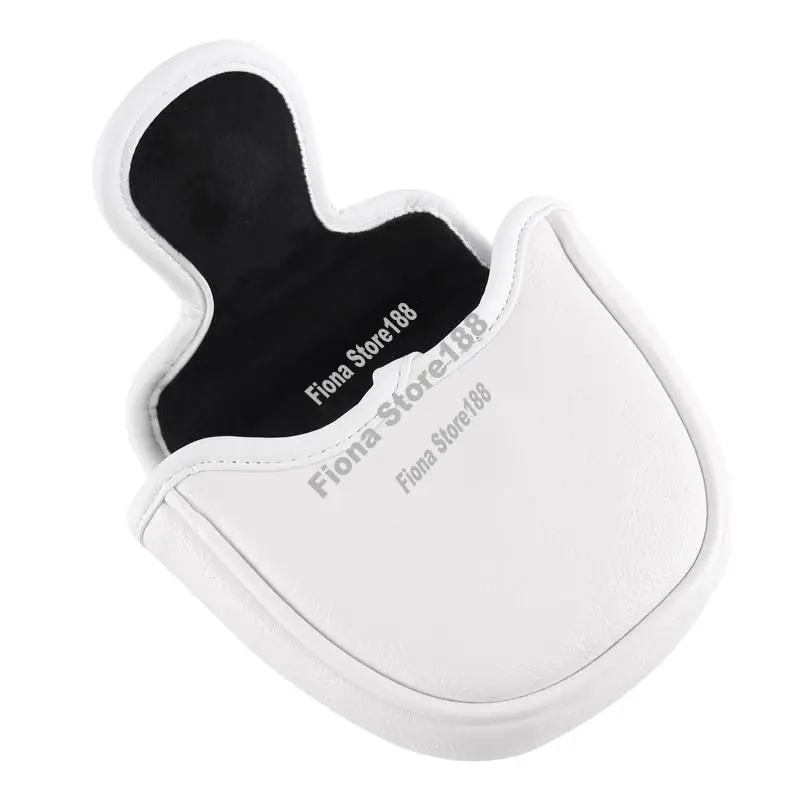 Golf Mallet Putter Cover Headcover Magnetic Club Protector Fits For Odyssey 2 Ball Style Putters,RH LH