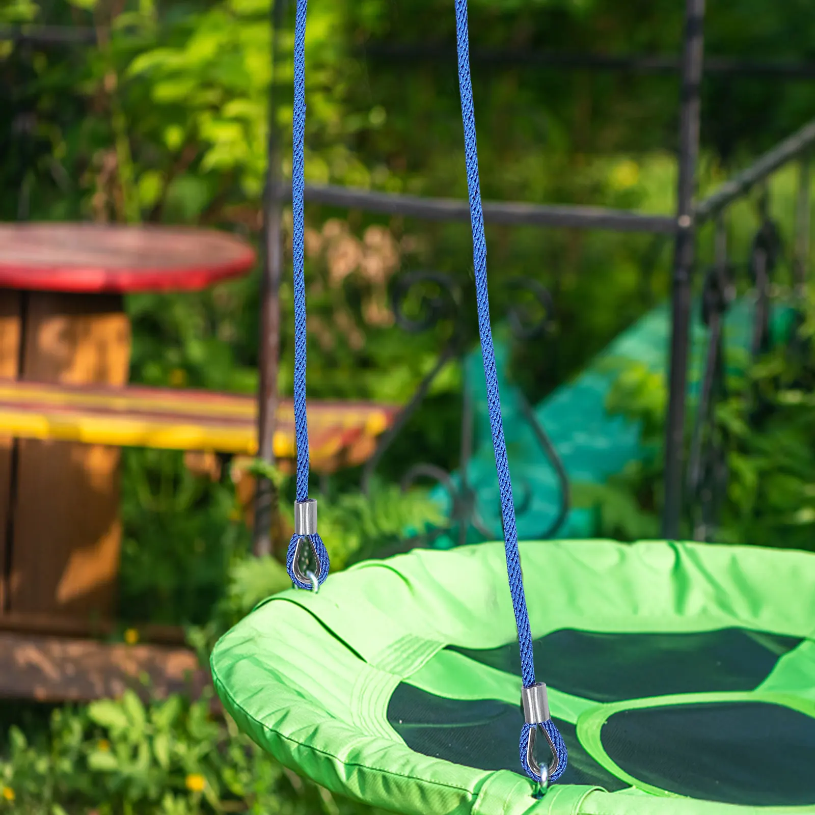 Nylon Swing Rope for Tree Swings Adjustable Heavy Duty Hanging Strap for Hammocks Porch and Chair Swings Tree Hammock Rope