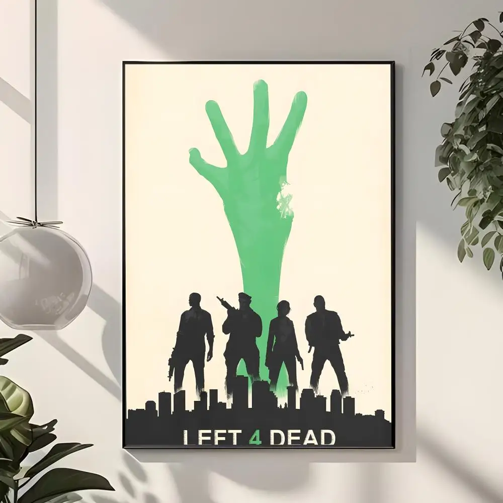game shooter L-Left 4 Dead Poster Modern Home Decor & Interior Design | Wall Art Collection