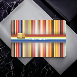 Fashion P-Paul S-Smith Bank Credit Cards Bus Pass Stickers Cool Decoration Waterproof 4PCS Card