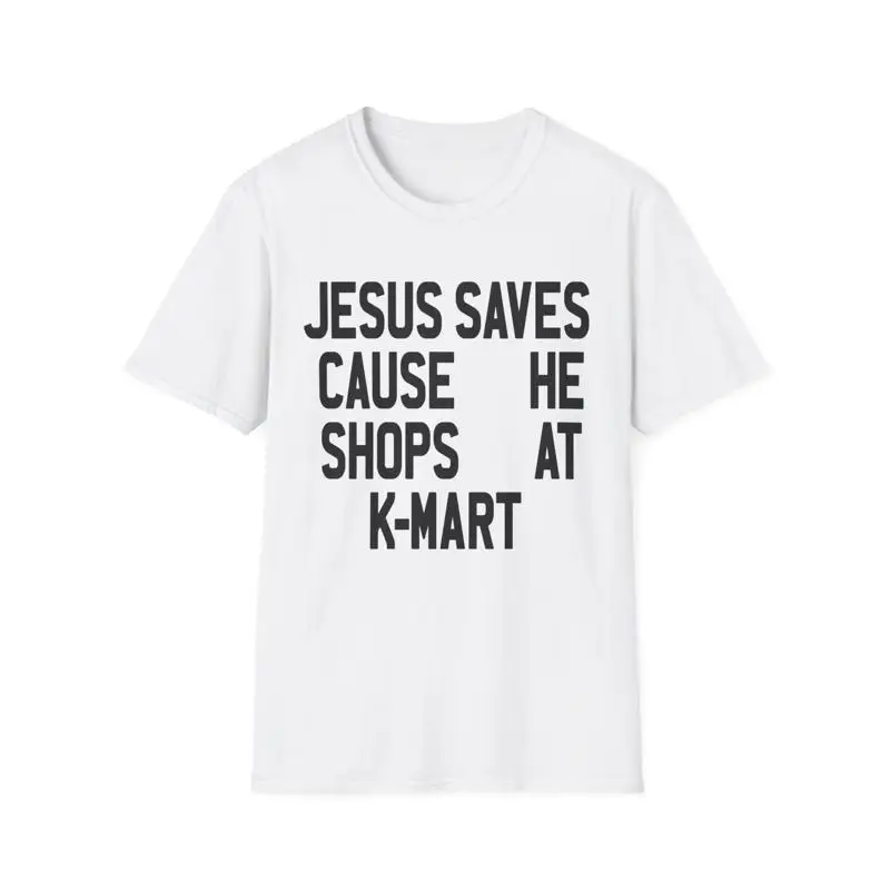 Jesús salva la causa las tiendas en kmart camiseta