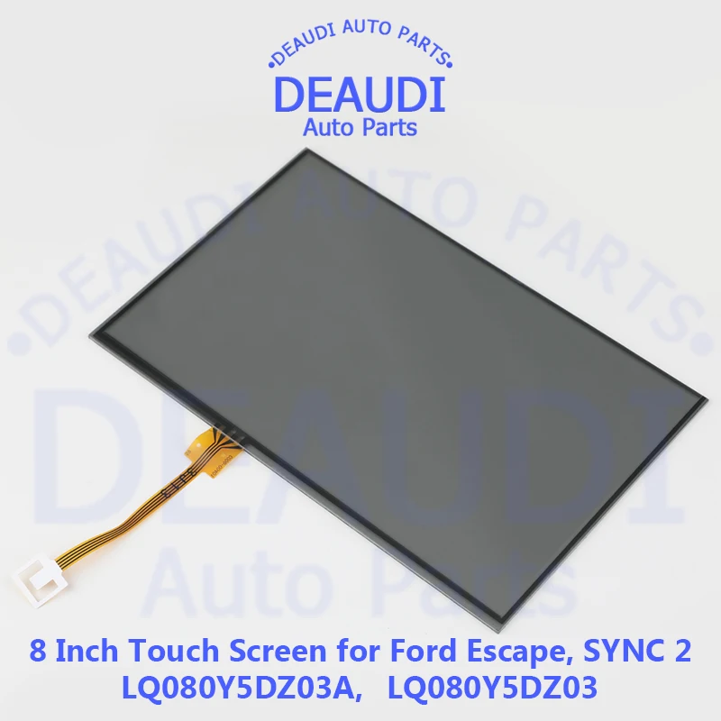 

8.0"inch Touch Screen SYNC2 Car Navigation LCD Digitizer Panel LQ080Y5DZ03A LQ080Y5DZ03 LQ080Y5DZ30A LQ080Y5DZ30 For Ford Escape