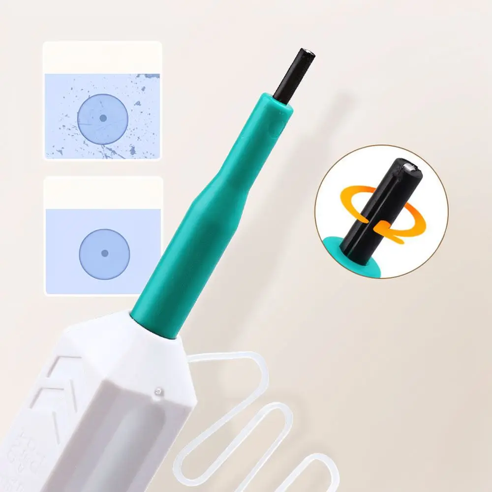 Optical Connector Cleaning Pen For SC FC ST Adapter One Click Cleaner Tool Compact Fiber Maintenance Device For Engineers