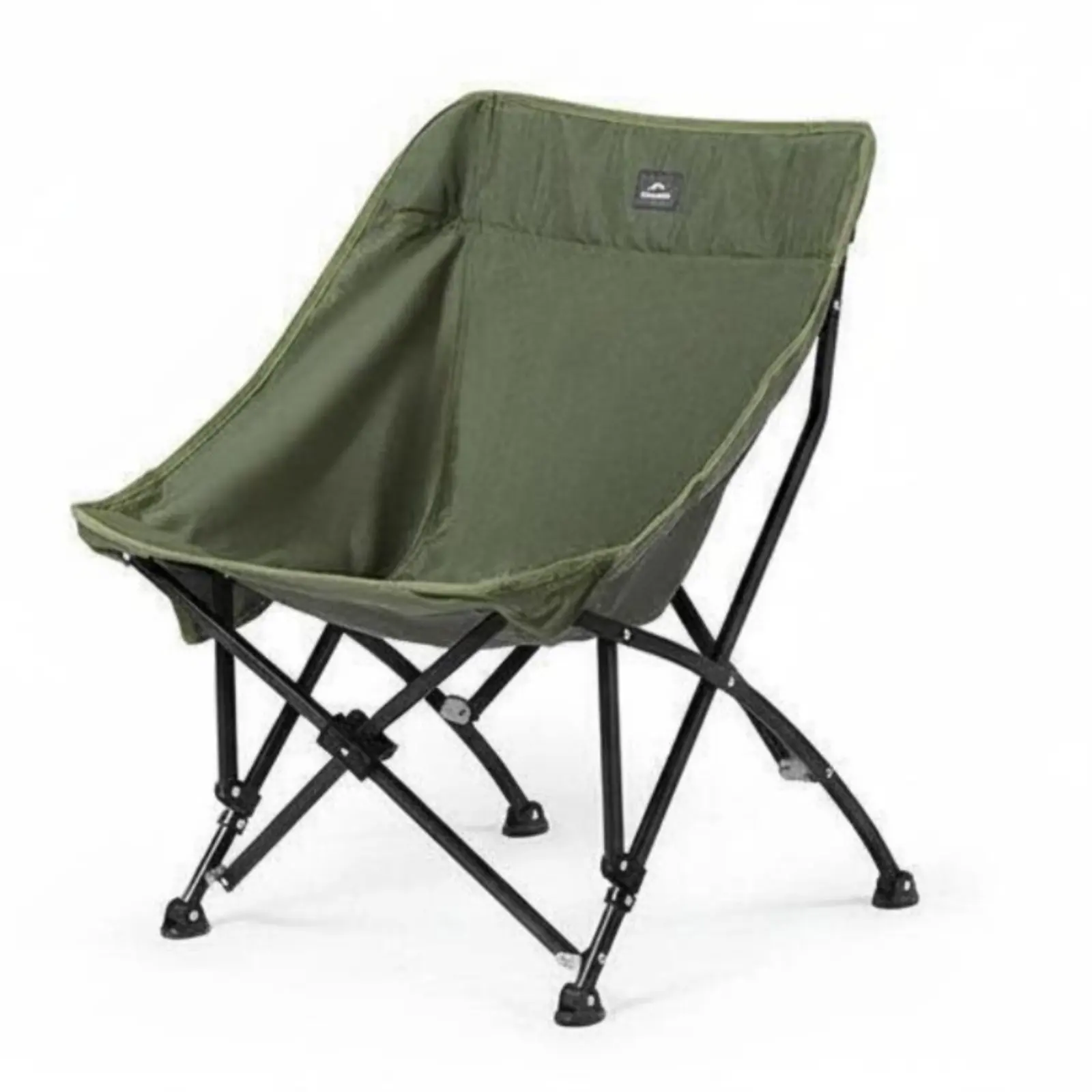 

Складное кресло-луна с высокой спинкой, легкое, компактное для хранения, для кемпинга, рыбалки, активного отдыха на природе