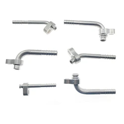 Hose joint for automobile air conditioner,Air cooling joint,R134 fitting with Plate,Air cooling Fitting with Plate