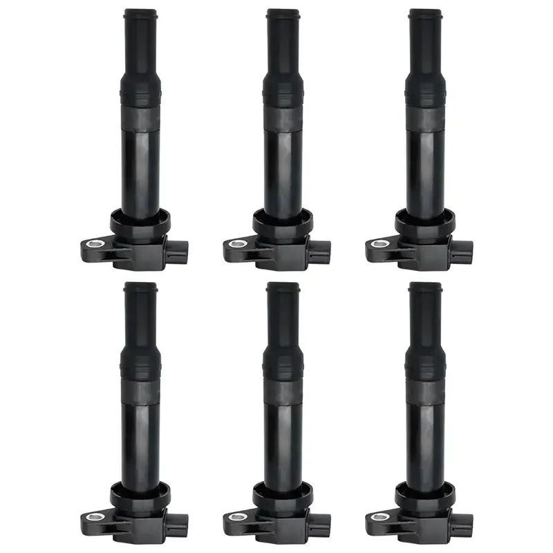 

6Pcs Ignition Coil For Santa FE V6 Kia Optima Rondo 2.7L UF-558 UF558 5C1624 27301-3E400 273013E400