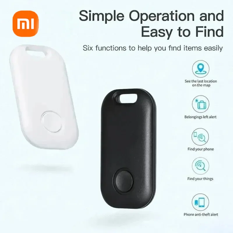 Xiaomi Wireless Mini Anti-Lost Smart Finder Locator Purse Wallet Keychain Tracker With One Touch Find For Kids Finder Alarm Tag