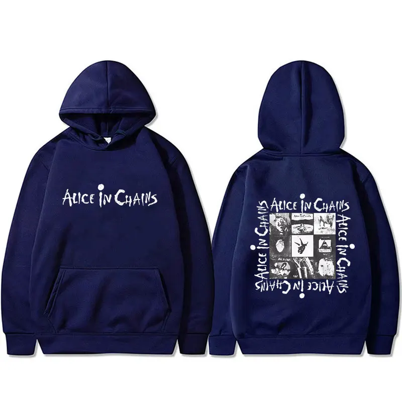Rock Band Alice in Chains Album Graphic Hoodie Men Women Casual Oversized Pullover Hoodies Men's Fashion Hip Hop Punk Streetwear
