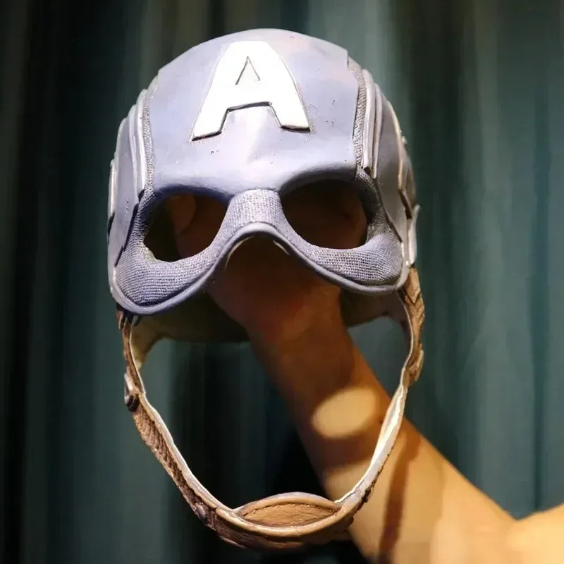 Cosplay Superheld Captain America Civil War CA Masker Steven Rogers Latex Helm Kostuum Themafeest Anime Show Props