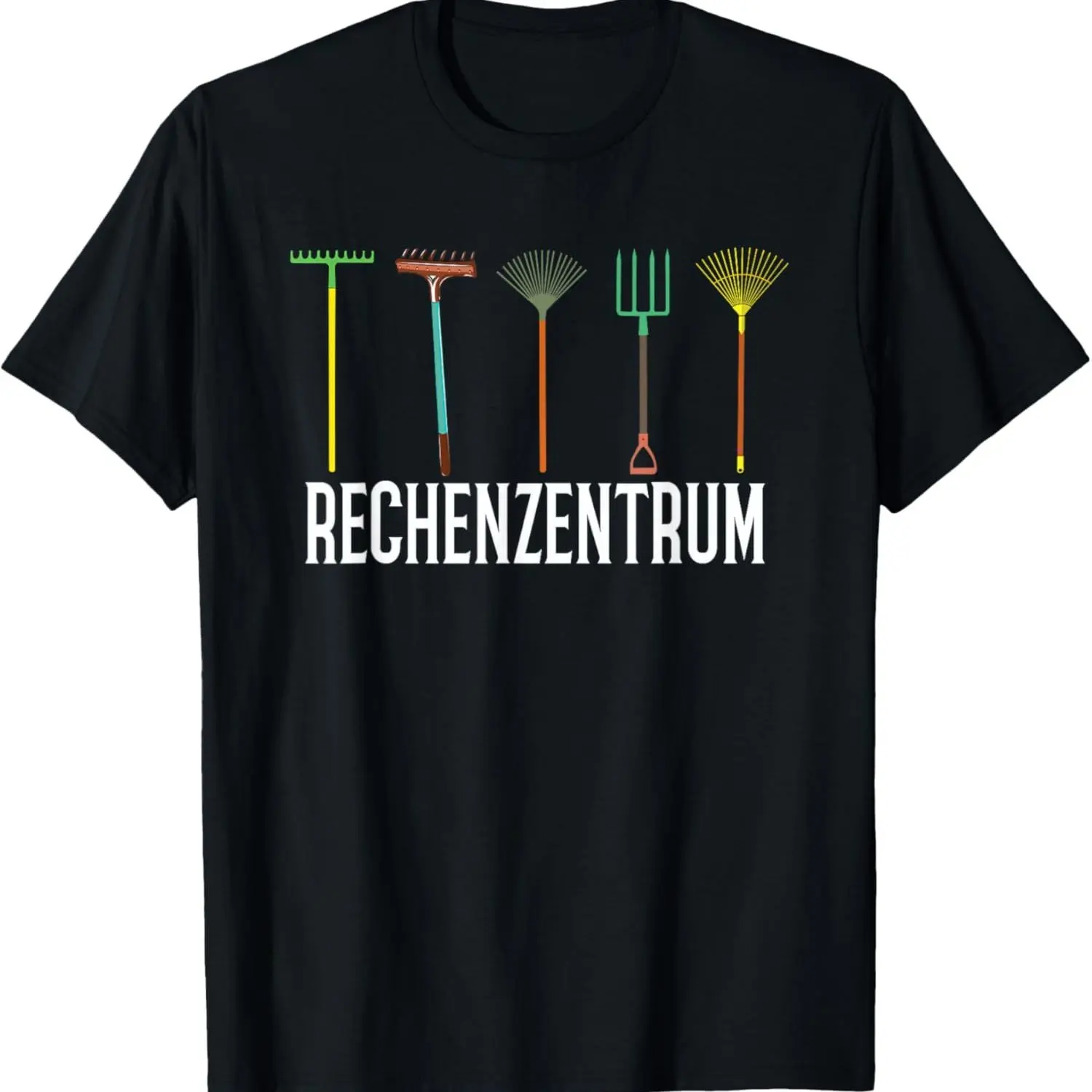 Lustige T-Shirts für Männer und Frauen, Datenzentrum, Garten, Landschaft, Gartenarbeit, lustige Herren-T-Shirts, Retro-Herren-T-Shirts