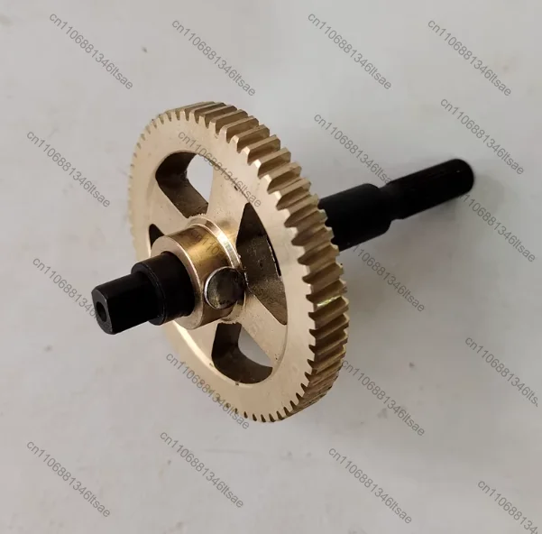 BS2470-7D Motor Turbine Motor Copper Gear 55 Tooth Spline Shaft Garage Door
