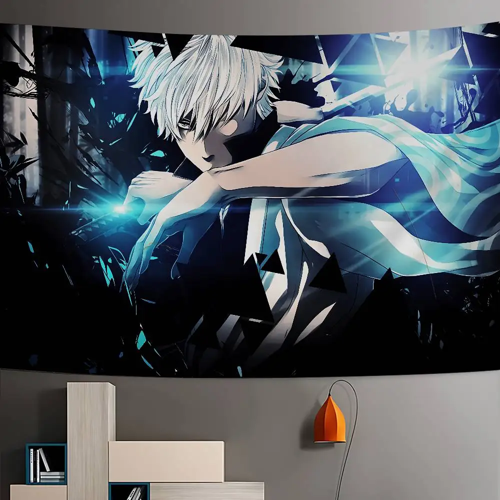Classic Comedy Anime G-Gintama Cartoon Tapestry Art Science Fiction Room Home Decor Wall Hanging Home Decor