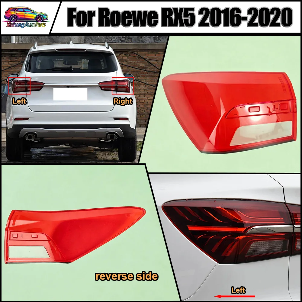 For Roewe RX5 2016 2017 2018 2019-2020 Outside Taillight Shell Rear Signal Parking Lights Cover Replace The Original Lampshade