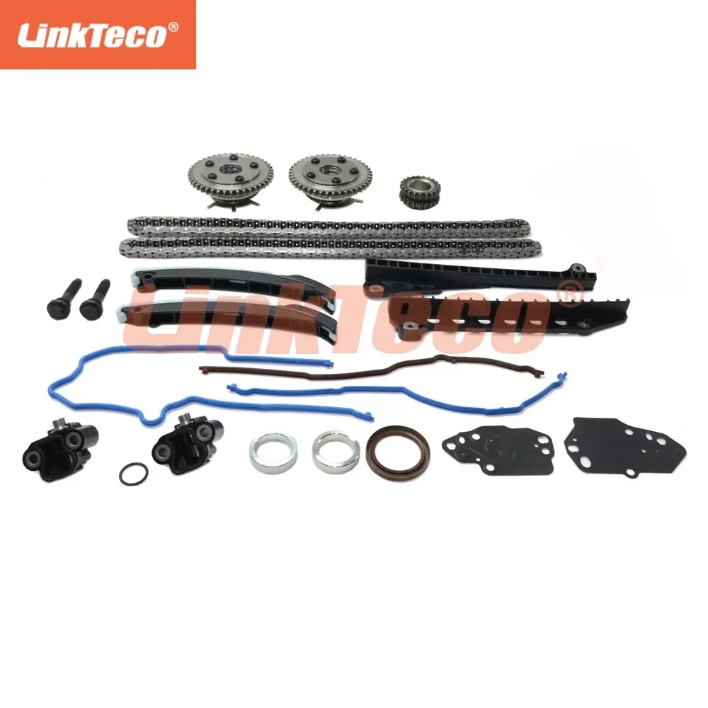Timing Chain Kit VVT Gear For Ford Expedition F-150 F-250 F-350 Lincoln Navigator 5.4L V8 GAS SOHC 2004-14 9-0391SBVVT TK4173VVT