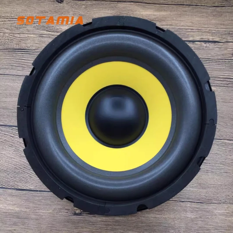 

SOTAMIA 1 шт. 8-дюймовый сабвуфер 4 Ом 150 Вт большой сабвуфер с пузырьковыми краями домашний KTV сценический динамик объемного звучания мощный Bluetooth динамик