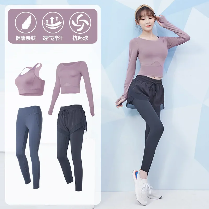 Yoga suit for women, professional fashion and sexy fitness suit, morning running exercise set workout set  sport set women