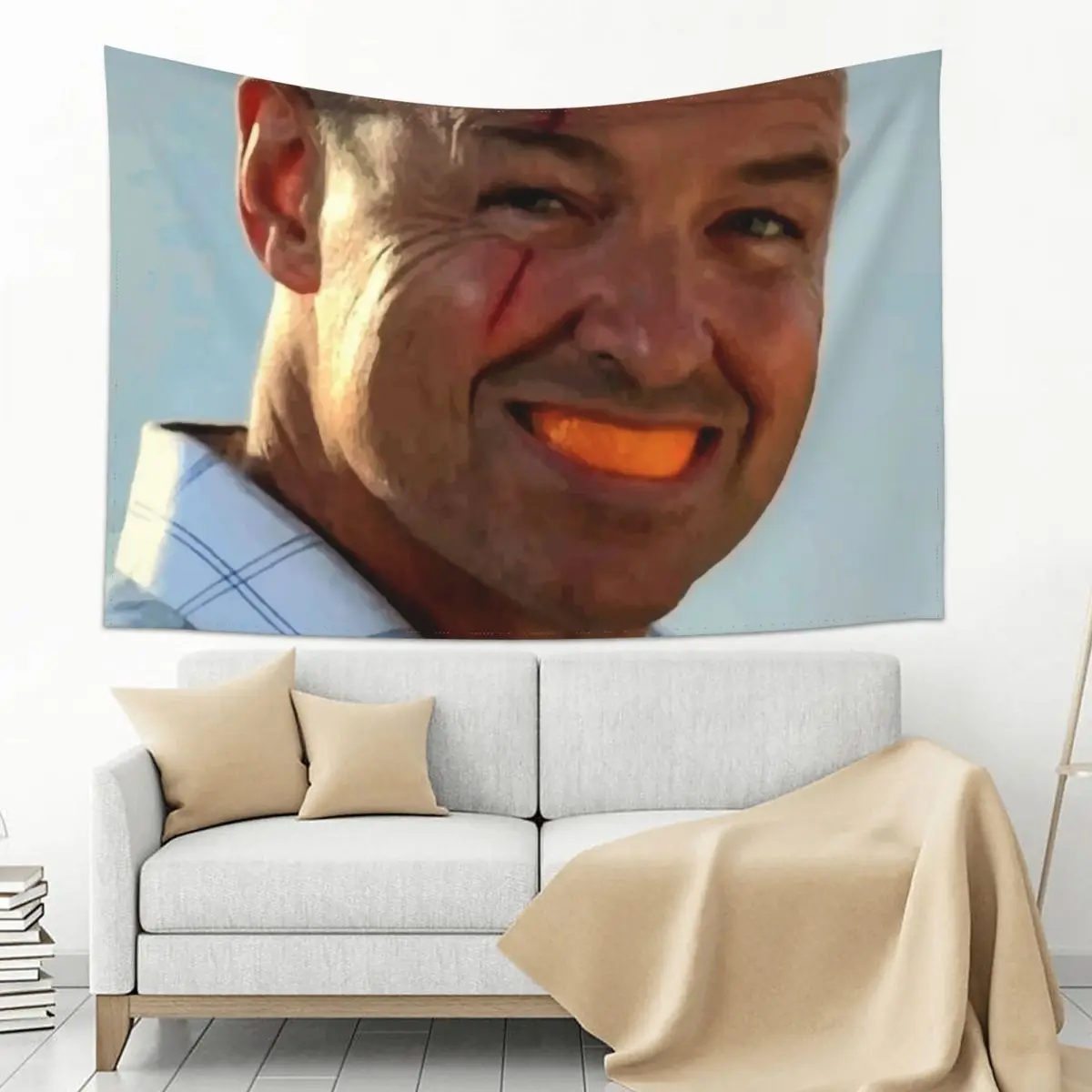 

John Locke Orange Slice Tapestry