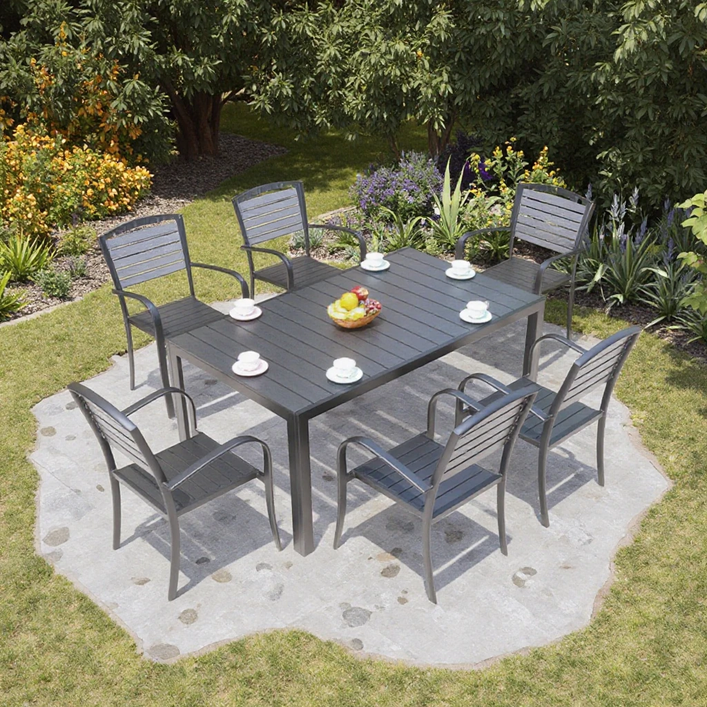 Hot Selling Outdoor Furniture Garden Chair  Stackable Terrace Chair for Outdoor Use